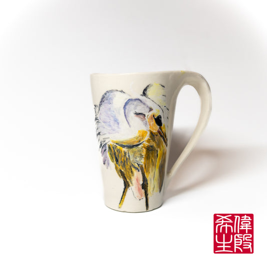 24111535 - handpainted mug - porcelain