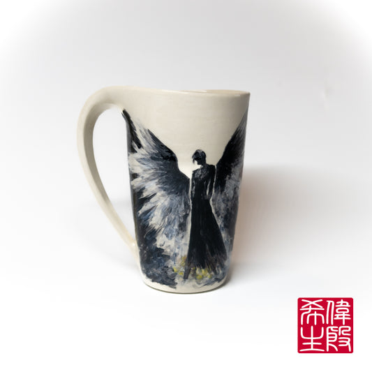 24111539 - handpainted mug - porcelain