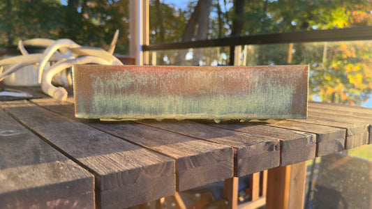 251006573 -  slab built bonsai pot